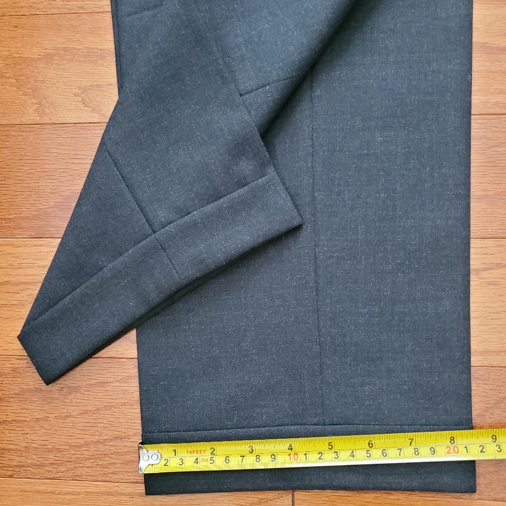 (Men) Rian Rucci - Sz 38 Dark Gray Wool Suit - Picture 13 of 16